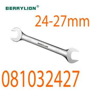 Cờ lê 2 đầu miệng xi bóng 24-27mm Berrylion 081032427