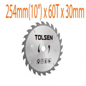 Đĩa cắt gỗ 254mm*60 răng TOLSEN 76461