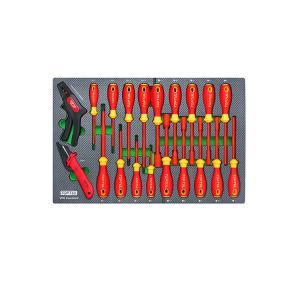 Khay dụng cụ cầm tay 20 chi tiết Toptul