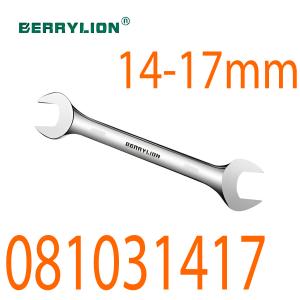 Cờ lê 2 đầu miệng xi bóng 14-17mm Berrylion 081031417