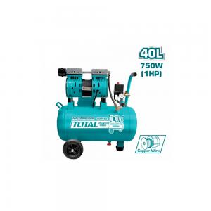 Máy nén khí không dầu 40L 750W Total