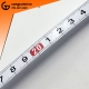 Sử dụng hệ đo inch và met thước được in rõ nét từng con số và vạch chia