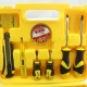 Tuốc nở vít, bút thử điện, dao và băng dính điện của bộ dụng cụ gia đình Eacker 803012