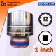 Đầu tuýp 1" bông 12 cánh 60mm dài 87mm thép CrV Kingtony 833060M