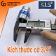 Kích thước cỡ khẩu 3/4