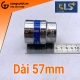 Chiều dài đầu tuýp 57mm