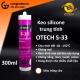 Keo silicone trung tính 300ml OTECH S-33 trắng sữa