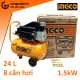 Máy nén khí có dầu 8 cân hơi 24l công suất 1.5kW Ingco AC20248T chính hãng, chất lượng cao