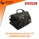 Túi đựng công cụ lớn size 18" W081003 tới từ thương hiệu nổi tiếng Workpro