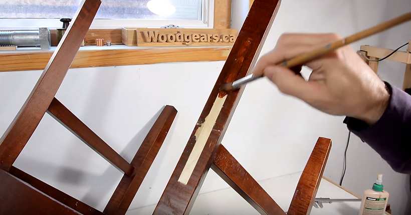 sửa ghế gỗ gãy chân 9
