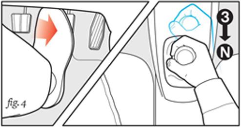 cách xử lý khi xe ô tô kẹt chân côn 4