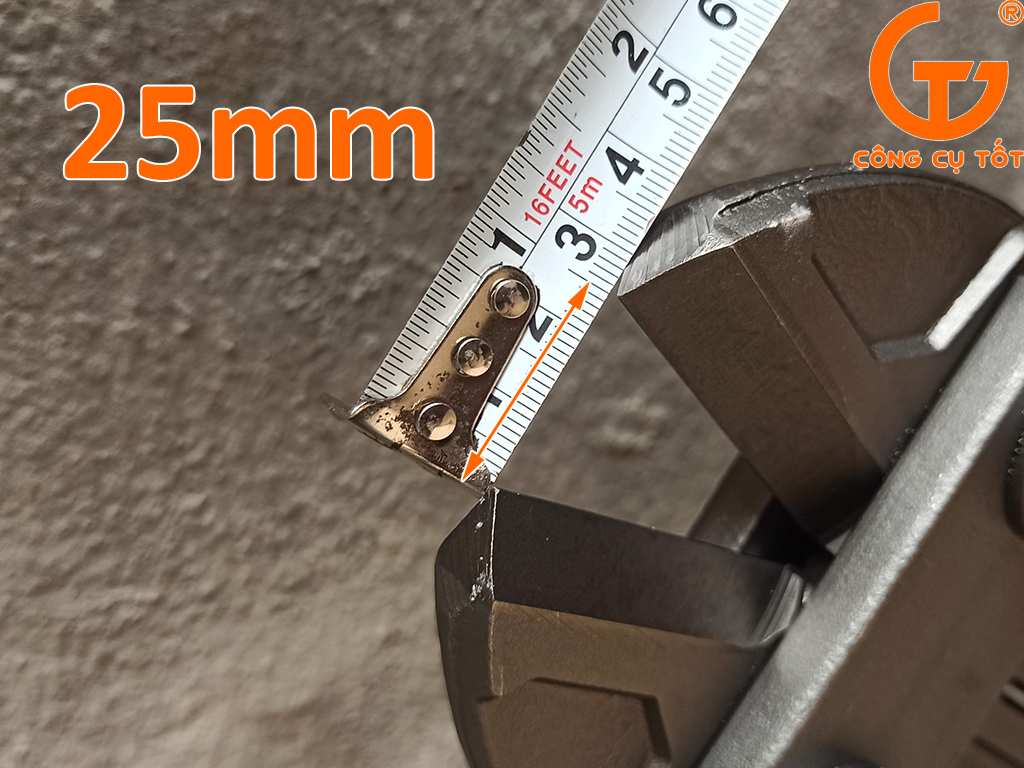 Kìm cộng lực cắt sắt C-mart A0741-36 có thể mở ngàm 25mm