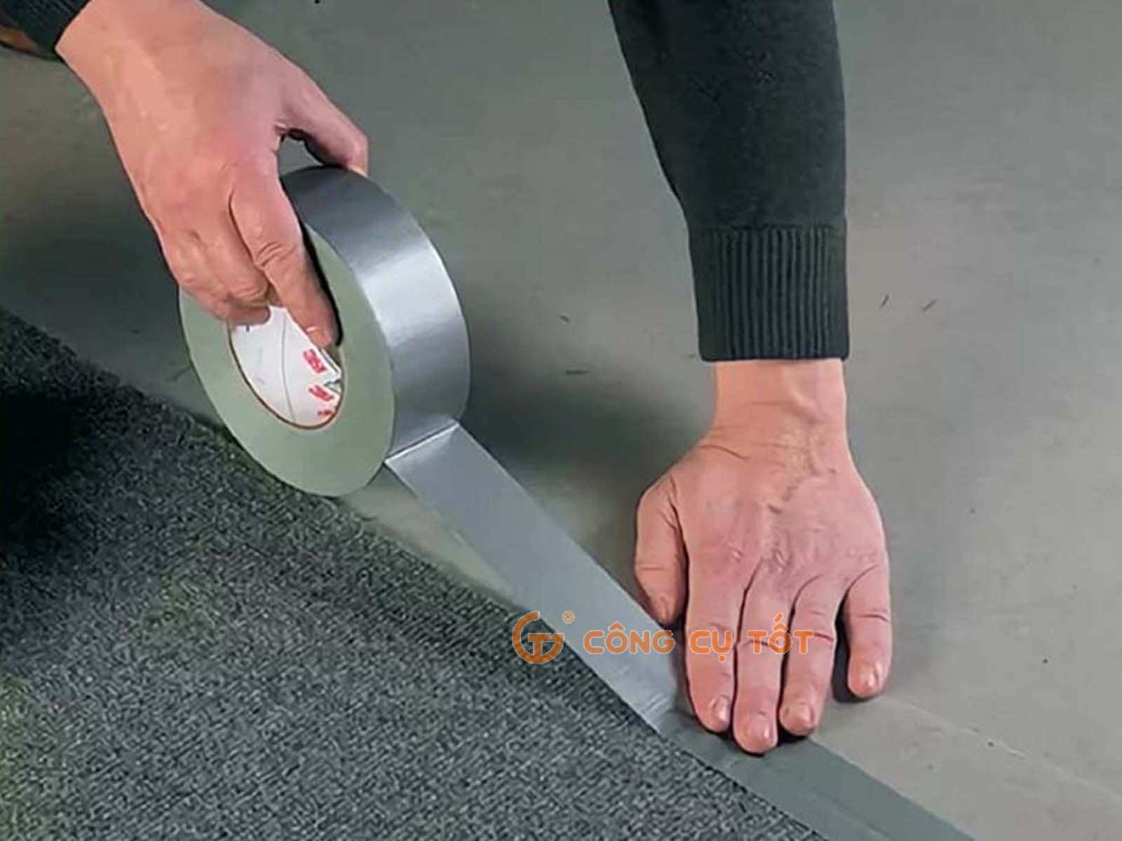 Công dụng của băng keo vải duct tape siêu dính khổ 48mm dài 25m TOLSEN 50281