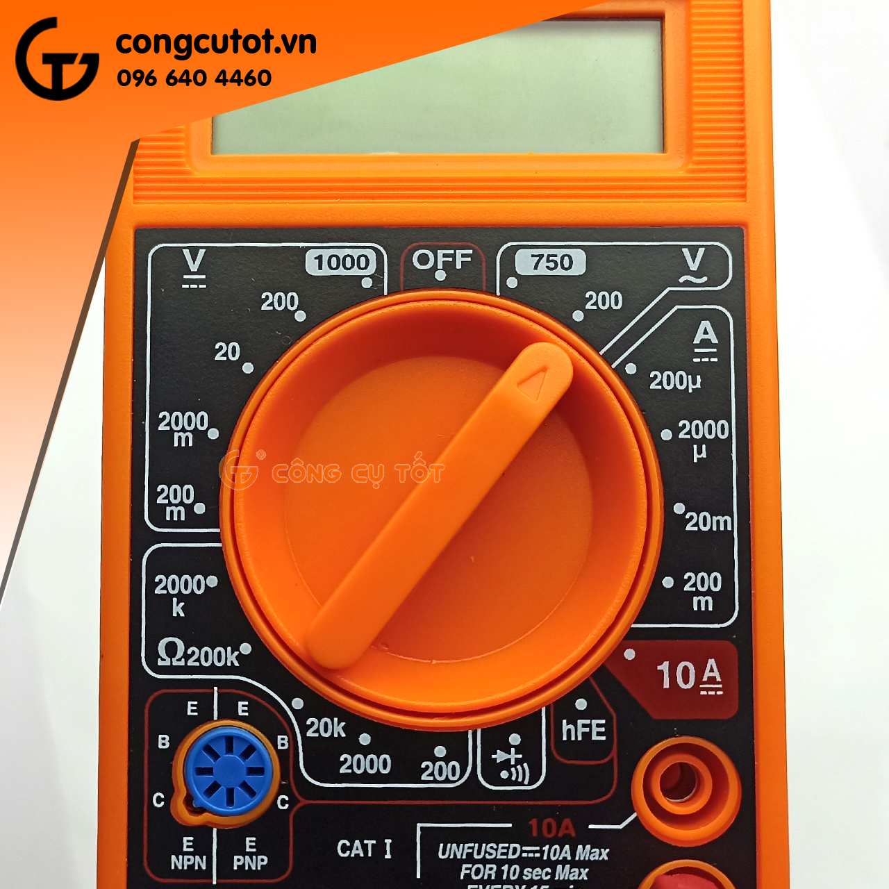 Đồng hồ đo điện Kapusi K-9181 vạn năng, đo nhiều chế độ