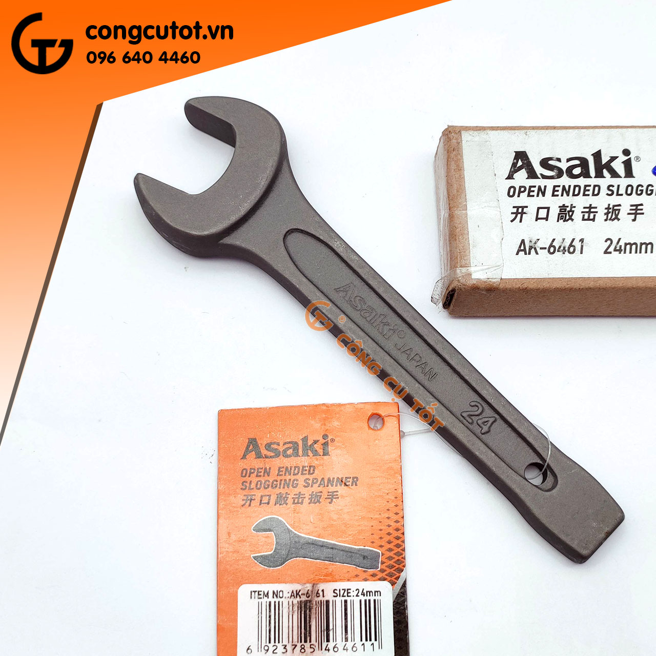 Cờ lê miệng đóng 24mm Asaki AK-6461