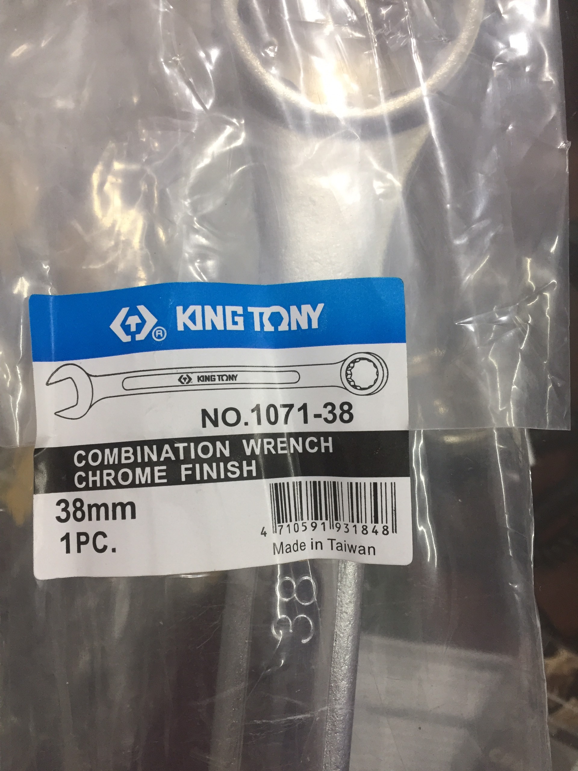 Cờ lê vòng miệng Kingtony 1071-38 Đài Loan 38mm