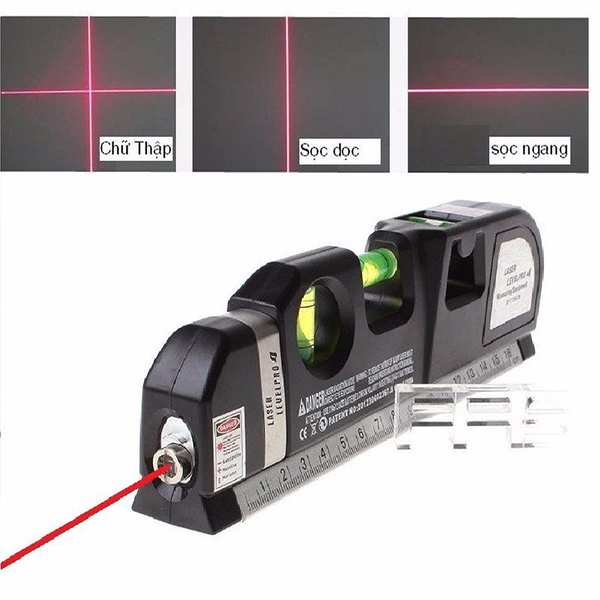 3 chế độ laser của thước