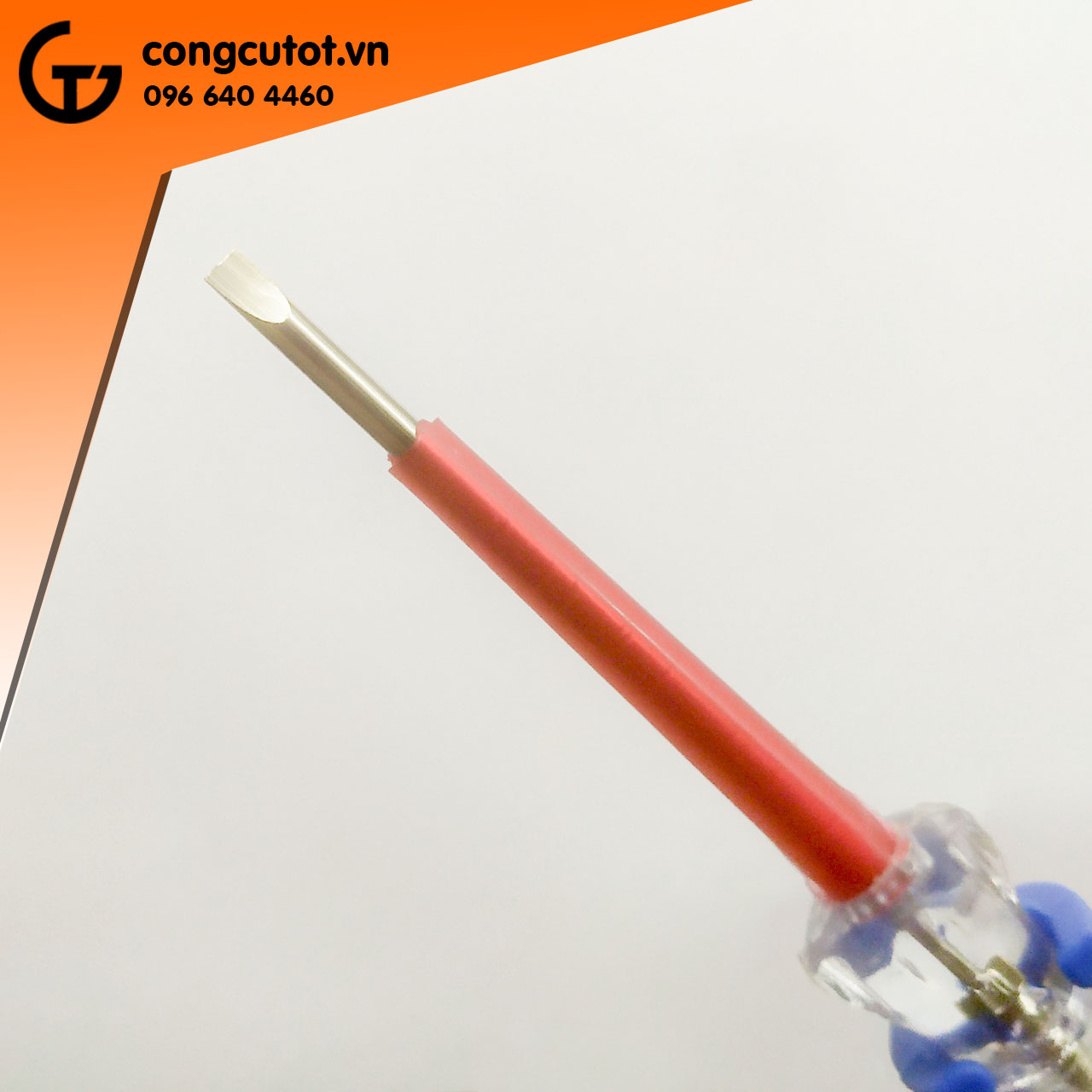 Đầu bút thử điện là đầu tô vít 2 cạnh 3.5 mm