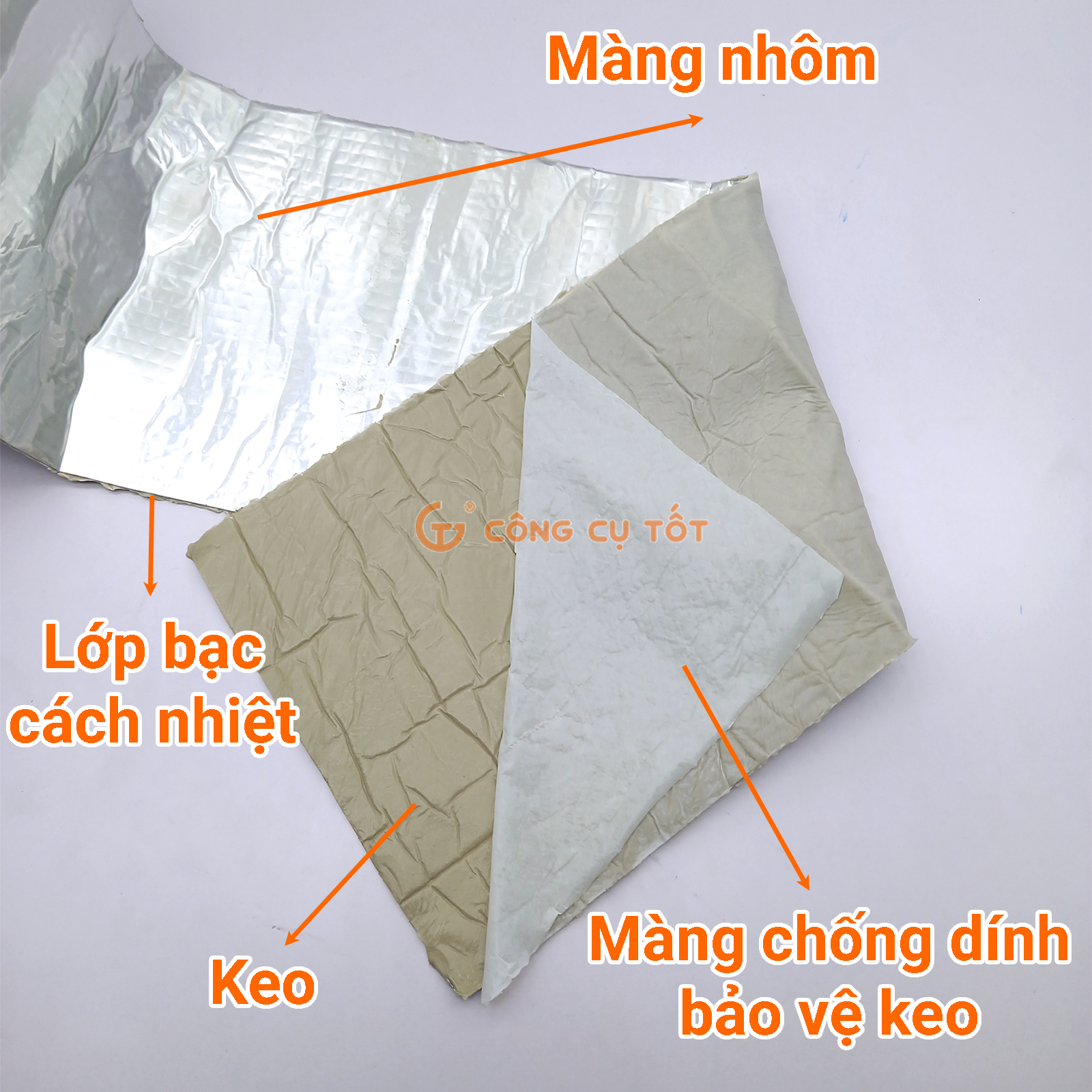 Cấu tạo của băng keo