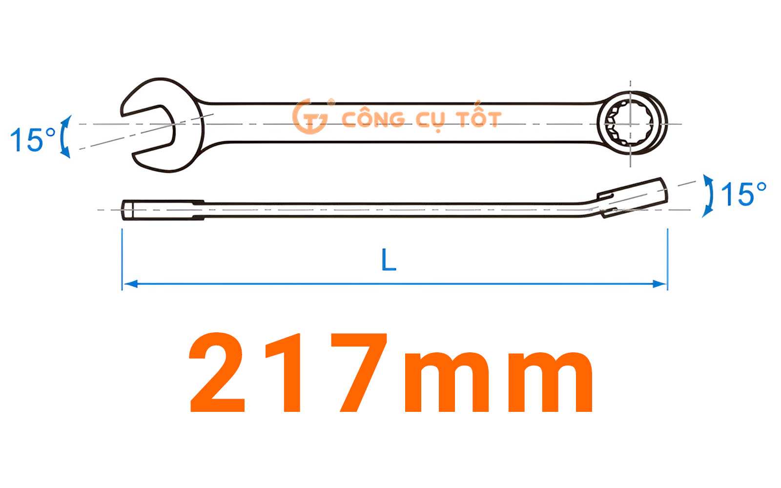 Cấu tạo của cờ lê