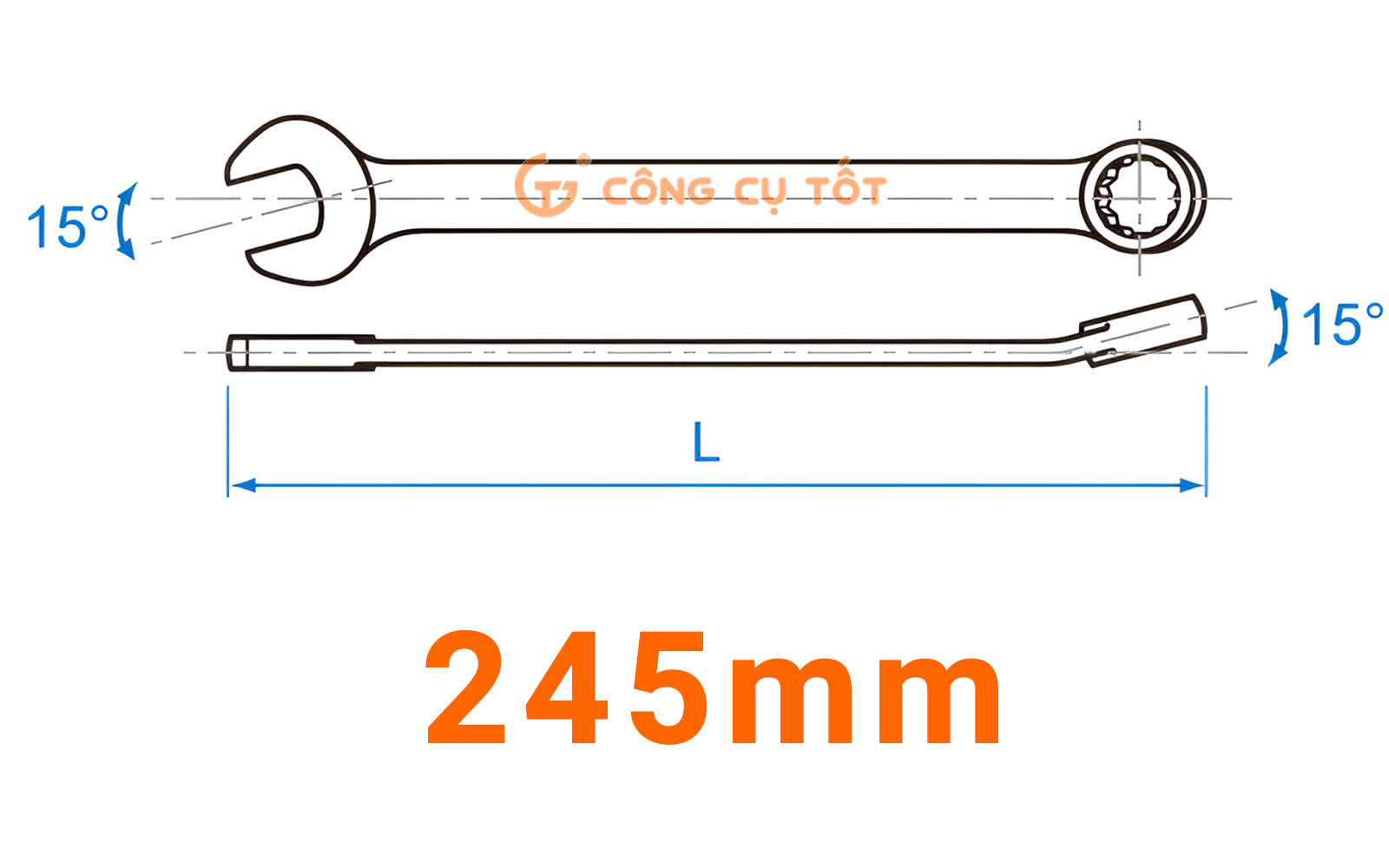 Cấu tạo của cờ lê