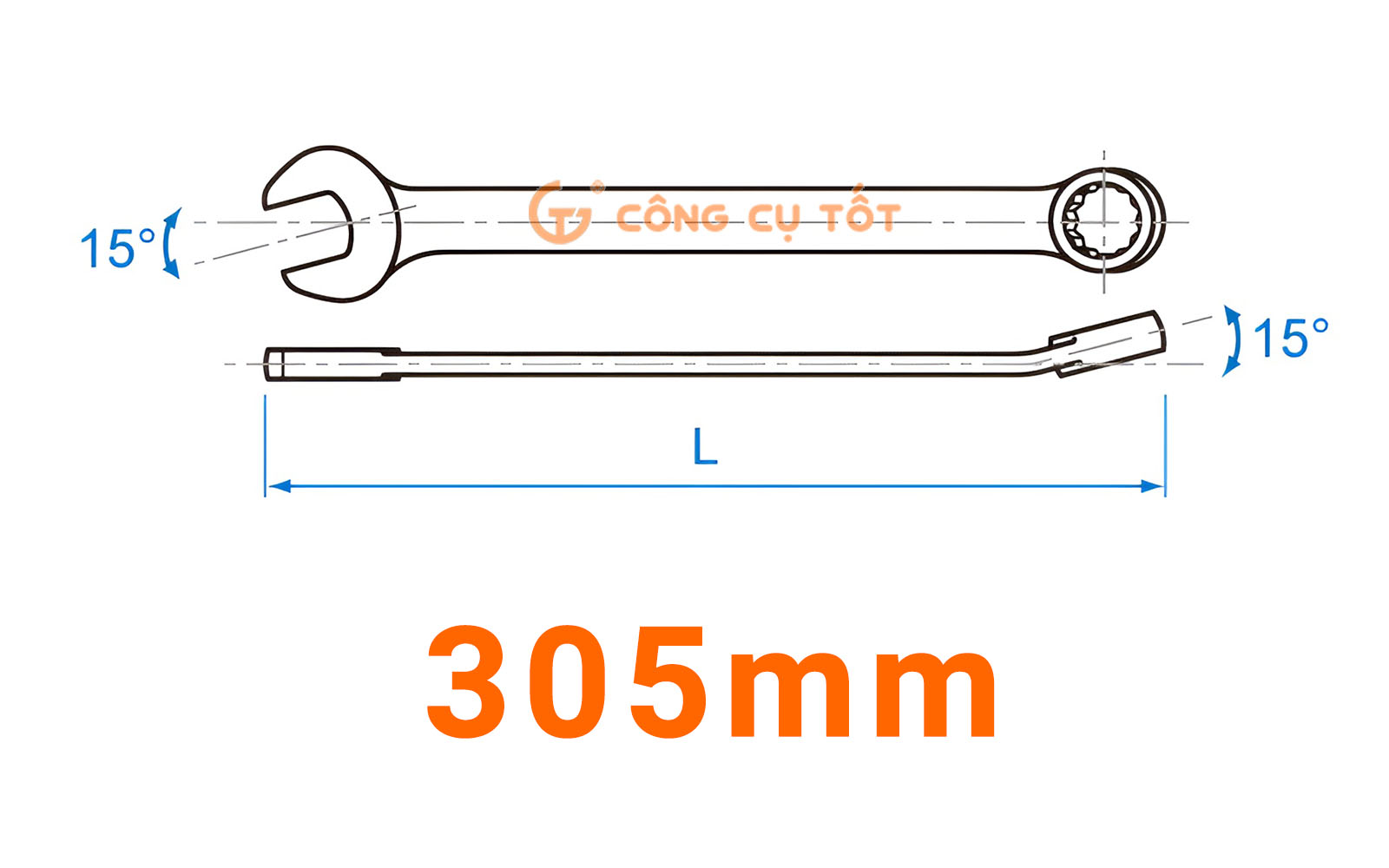 Cấu tạo của cờ lê