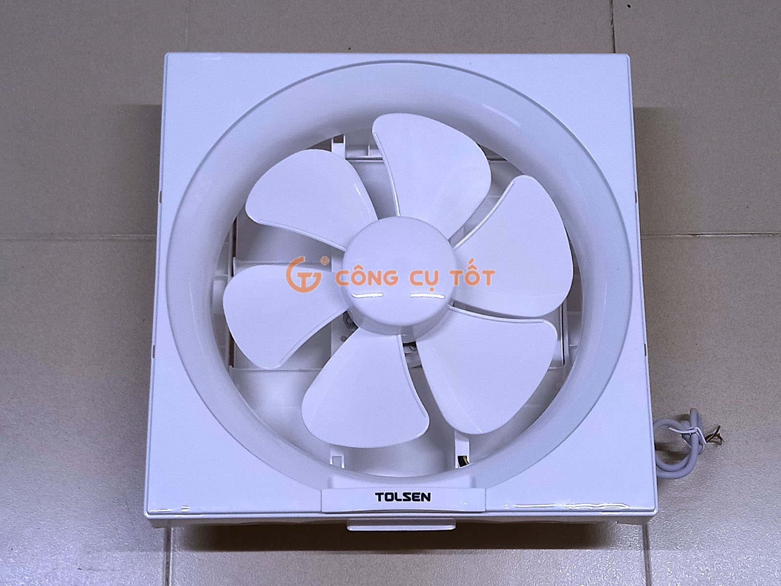 Quạt thông gió lõi đồng 300mm 220V 48W lưu lượng 1200m³/h Tolsen 79602