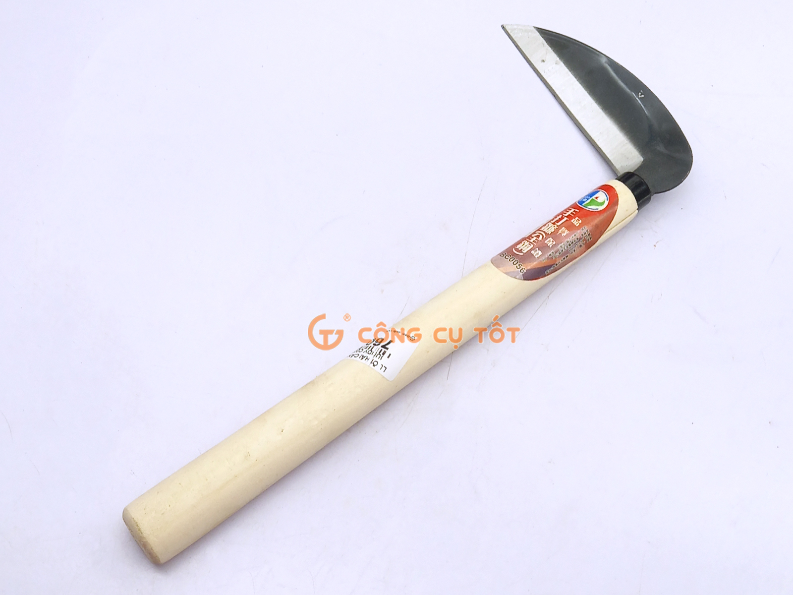 Lưỡi hái cán gỗ thẳng 305mm Buddy C0056 Đài Loan