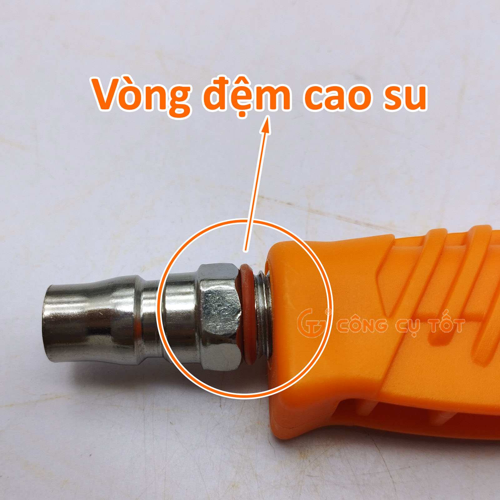 Vòng đệm cao su ở lớp ren