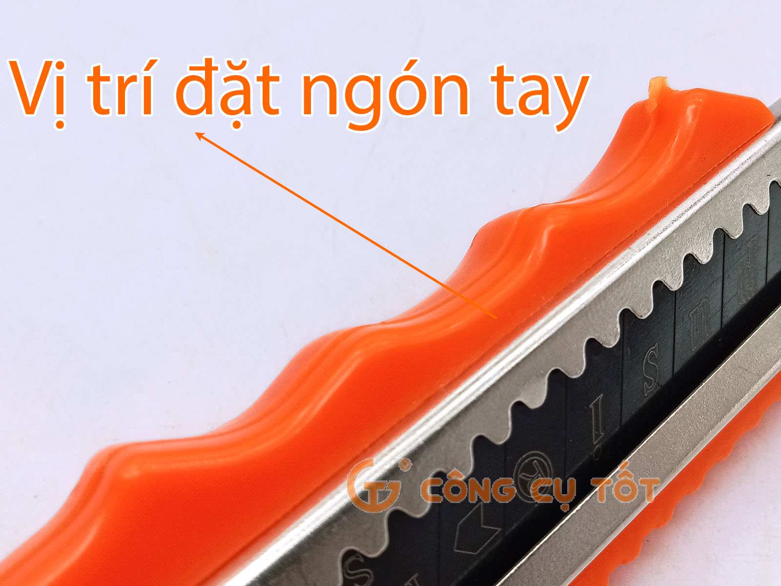 Thiết kế giúp đặt tay thoải mái