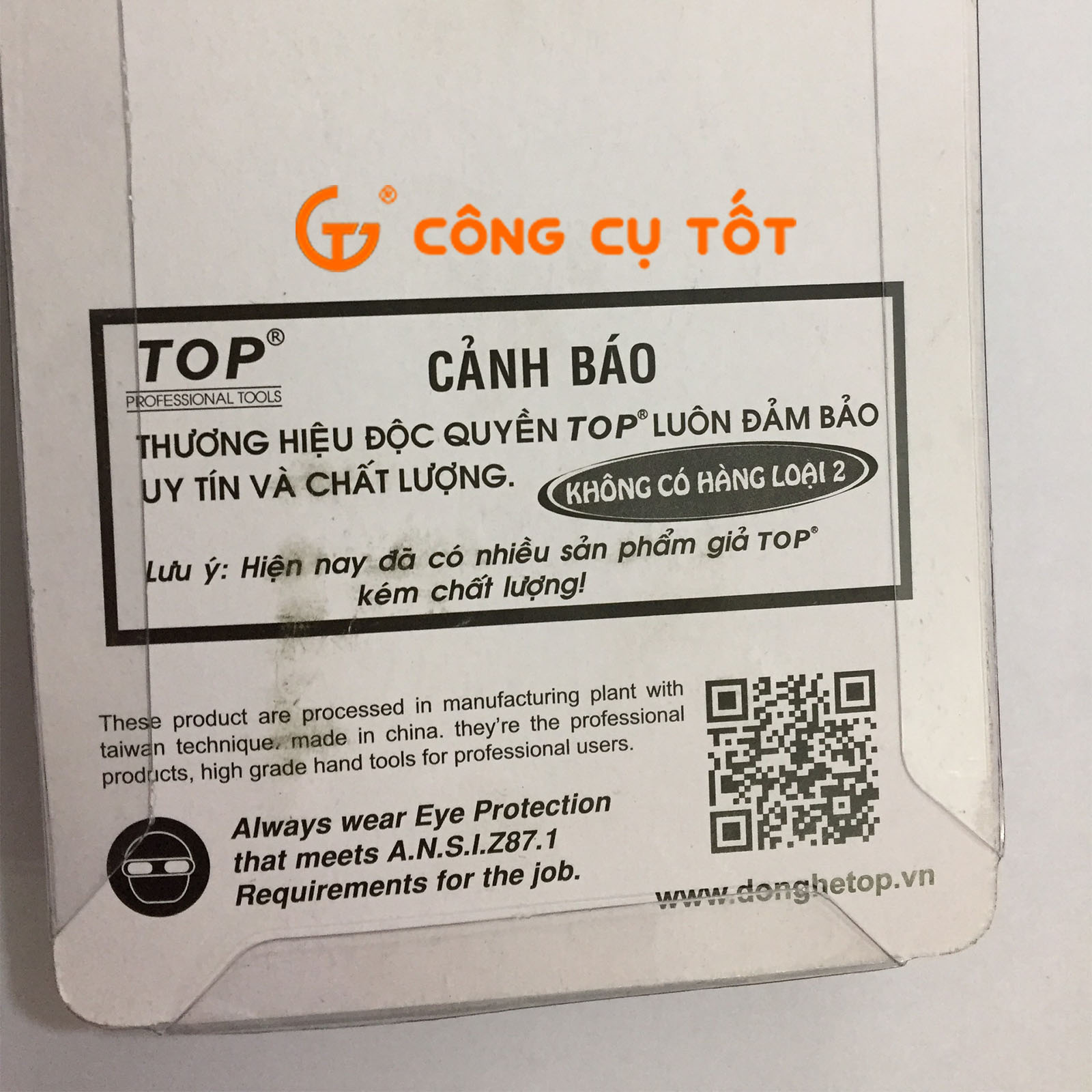 Sản phẩm cam kết chất lượng.