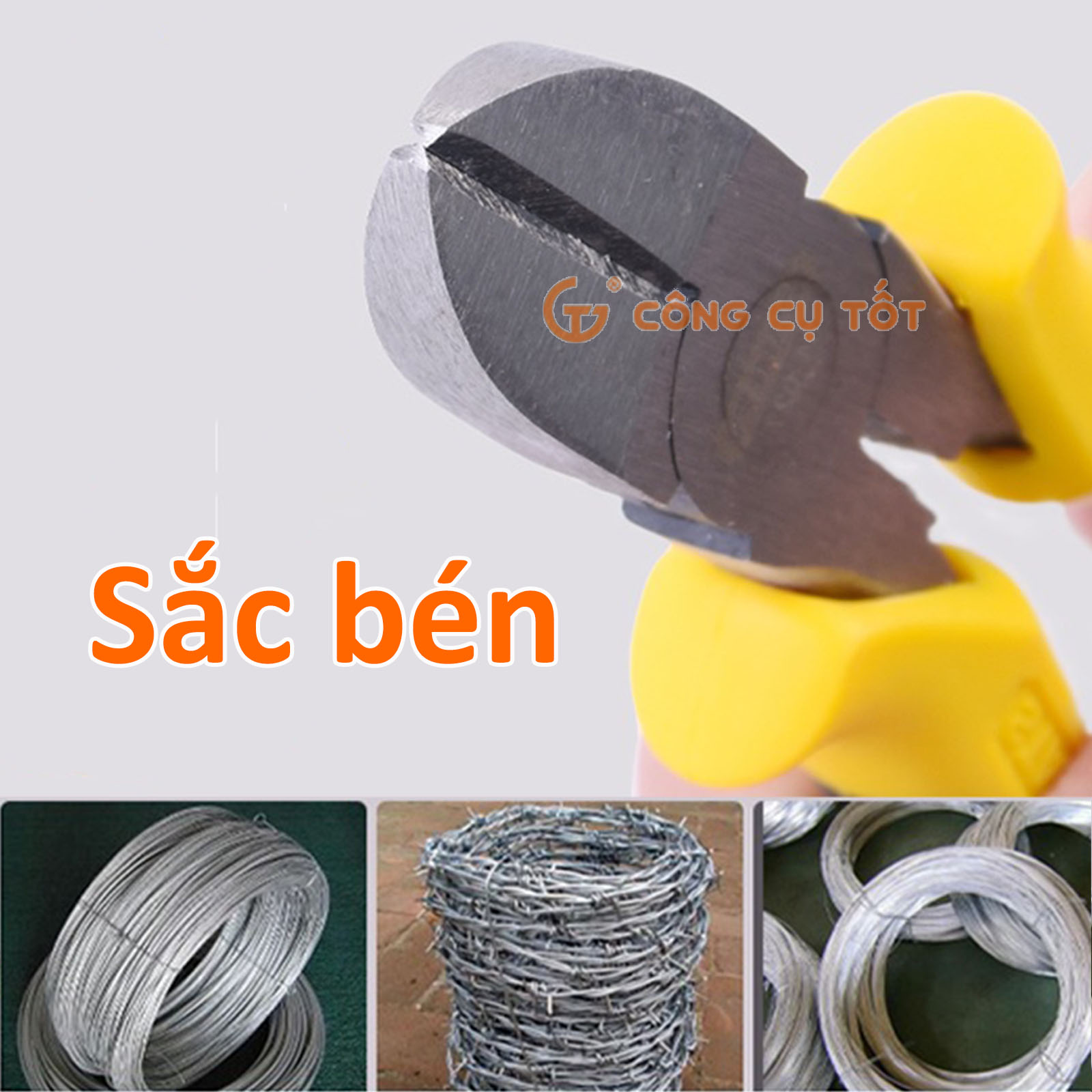 Lưỡi kìm có độ sắc bén không tưởng