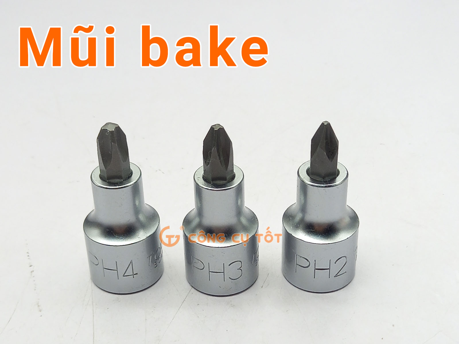 Đầu tuýp mũi bake