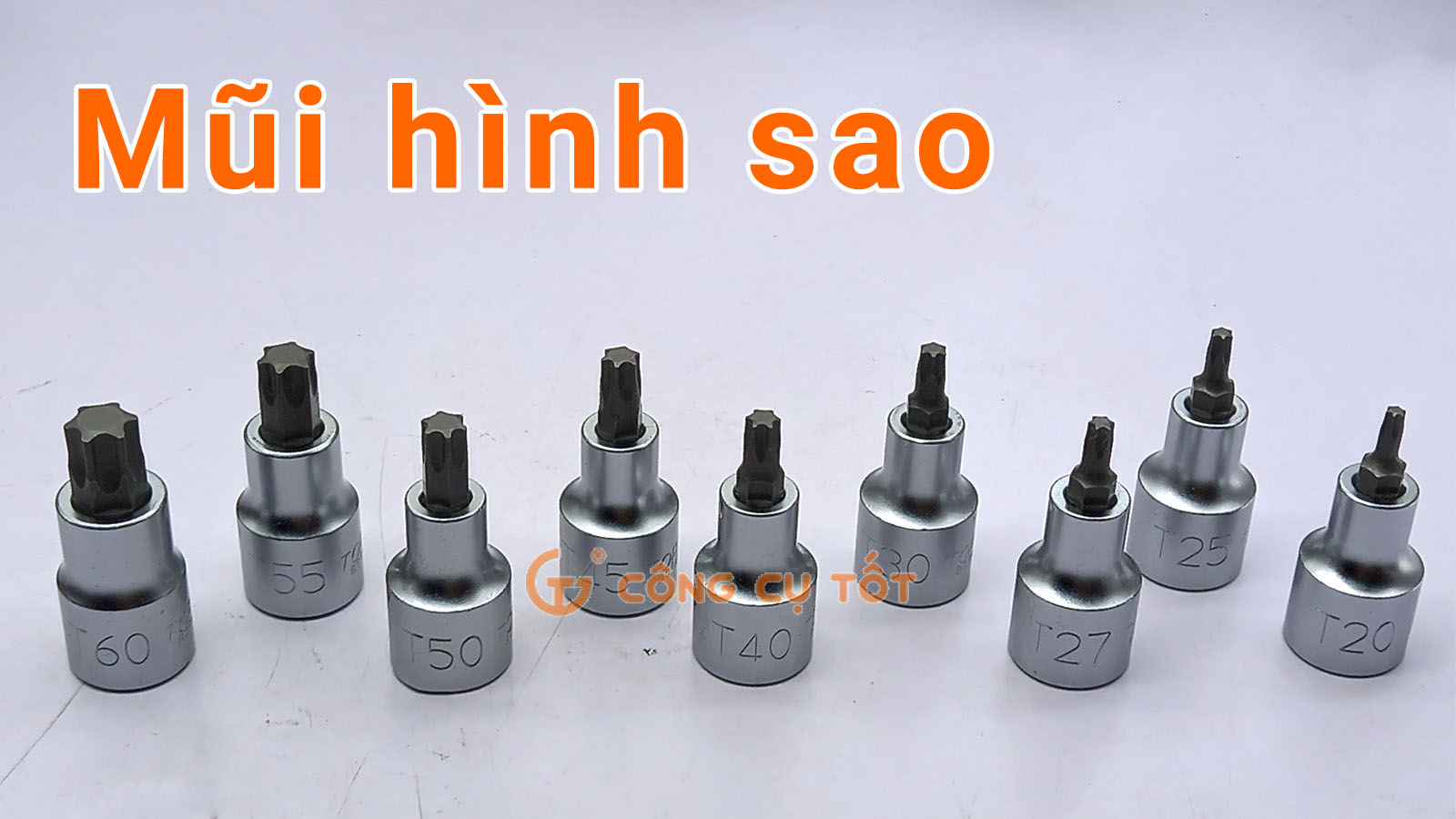 Đầu tuýp mũi vít hình sao