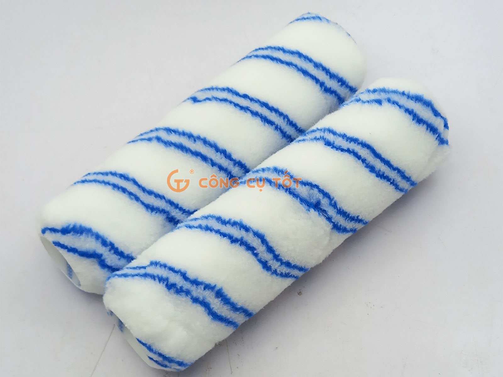 2 đầu lăn sơn polyester 12x230mm