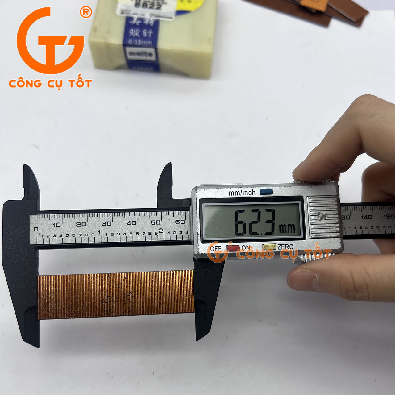 chiều ngang dải đinh