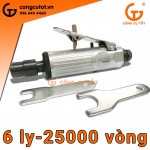 Máy mài hơi thân nhỏ vỏ nhôm trục cốt 6 ly 25000 vòng/phút Casar UDG01