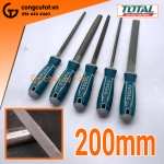 Bộ 5 dũa sắt công nghiệp 200mm bằng thép T12 Total THT918516