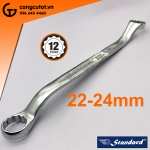 Công cụ cầm tay siêu tiện dụng - Cờ lê hai đầu vòng 22-24mm thương hiệu Standard