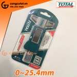 Thước đo độ sâu điện tử 0~25.4mm Total TMT332501 thân nhựa, độ chính xác 0.01mm