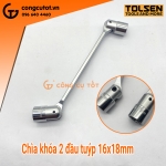 Chìa khóa 2 đầu tuýp bông Tolsen 17025
