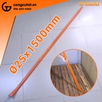 Xà beng thân lục giác Crôm-Vanadium Ø25 x 1500mm Asaki AK-9654