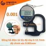 Đồng hồ đo độ dày điện tử hiện số 0-12.7mm độ chính xác 0.001mm