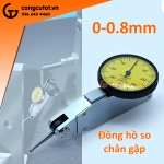 Đồng hồ so cơ khí chân gập 0-0.8mm độ chia 0.01mm Φ32mm.