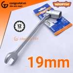 Cờ lê miệng tuýp bông 12 cánh lắc léo 19mm Wadfow WTH1E19