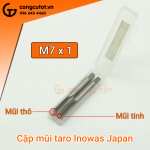 Cặp mũi taro Inowas M7 Japan gồm 1 mũi taro thô và 1 mũi taro tinh