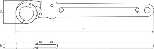 Cơ cấu vòng bấm của Licota
