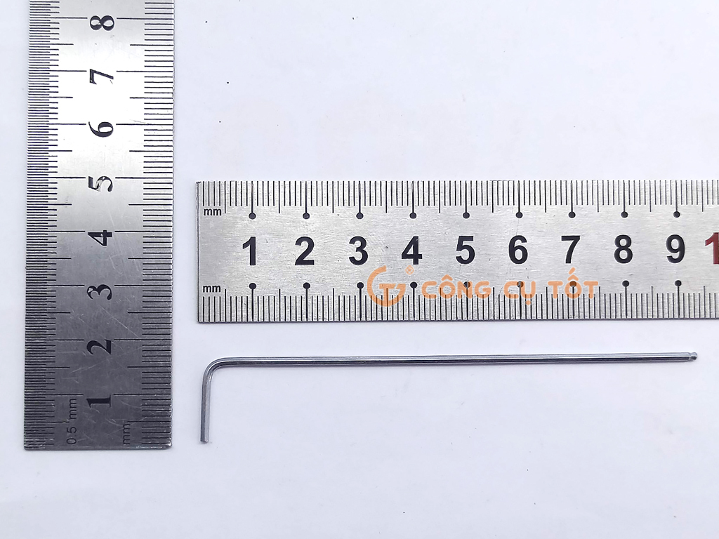 Lục giác bi chữ L 2 đầu thép S2 Standard 1.5mm