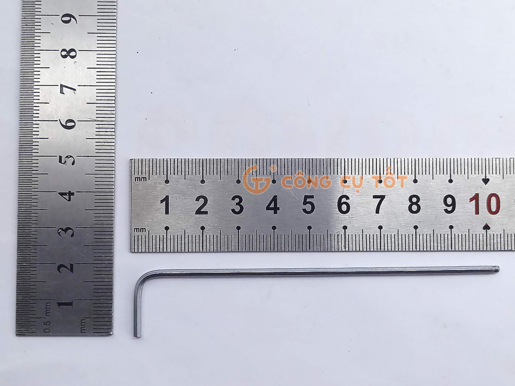 Lục giác bi chữ L 2 đầu thép S2 Standard 2mm