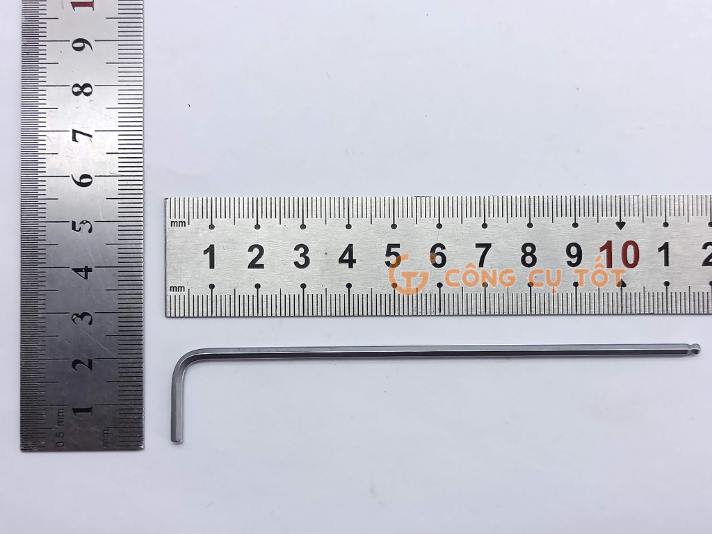 Lục giác bi chữ L 2 đầu thép S2 Standard 2.5mm
